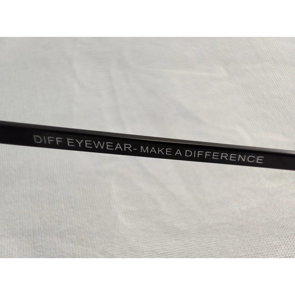 DIFF Eyewear Grace Matte Black Silver Mirror Oversized Sunglasses 58-15-142‎ NEW